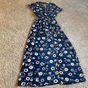 Floral romper size M